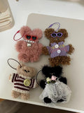 Fluffy & Friend - Design fluffy bag charm & key chain workshop